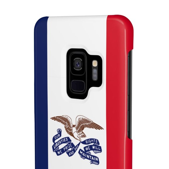 Iowa State Flag Phone Case - Picture 6 of 9